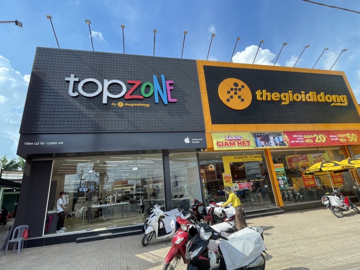 Siêu thị TopZone - Hệ thống cửa hàng Apple chính hãng 100%