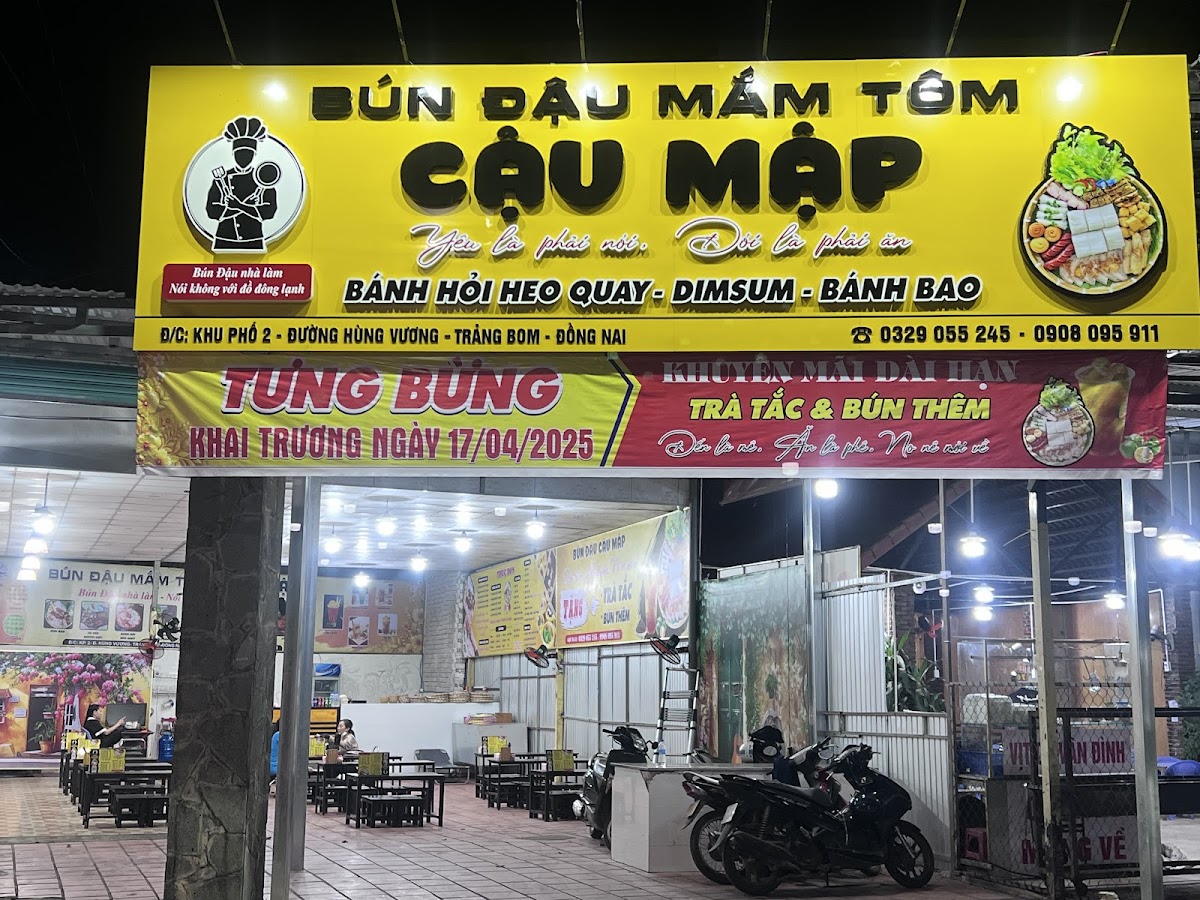 Bún Đậu Mắm Tôm - CẬU MẬP