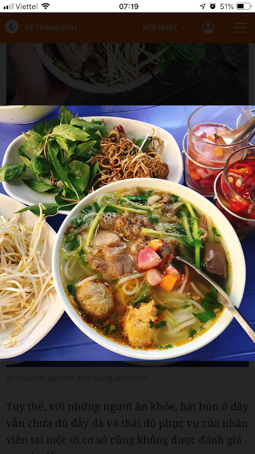 Bún Bò Buế O Nận