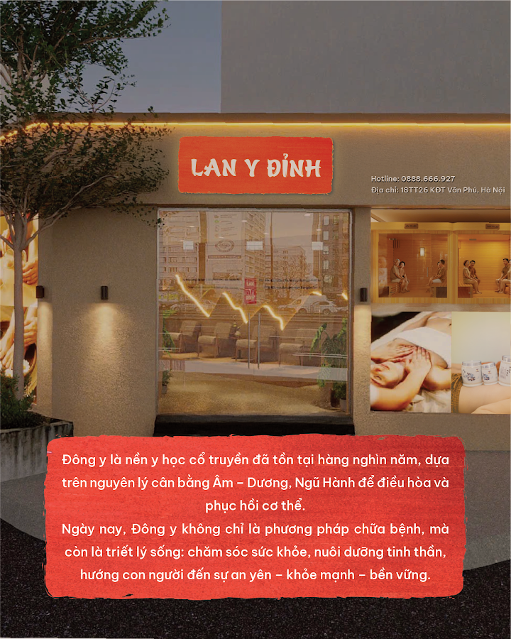 Lan Y Đỉnh - Đông Y Trị Liệu & Dưỡng Sinh