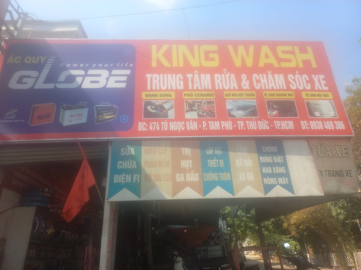 Hệ thống Rửa và chăm sóc xe King Wash