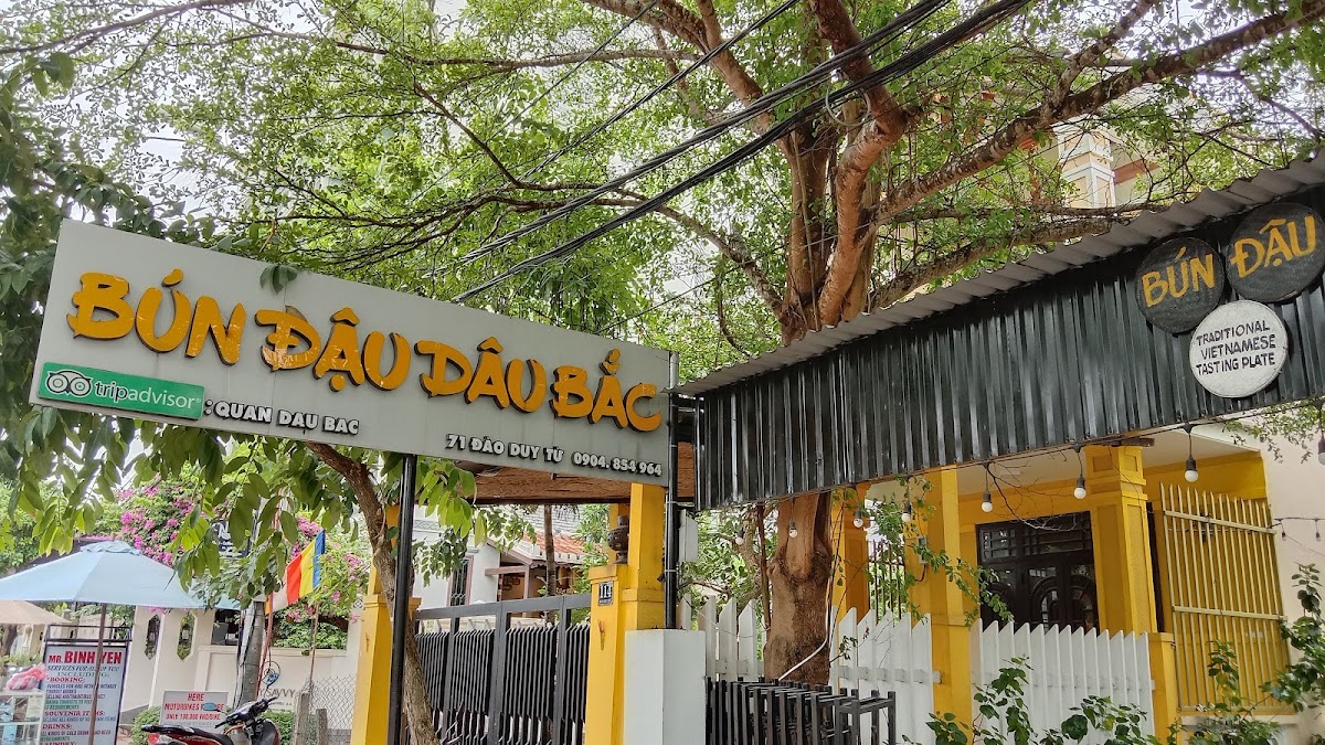 Bún đậu mắm tôm Dâu Bắc Hội An