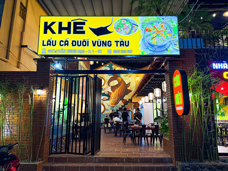 Quán Lẩu cá đuối ngon Vũng Tàu - Khê
