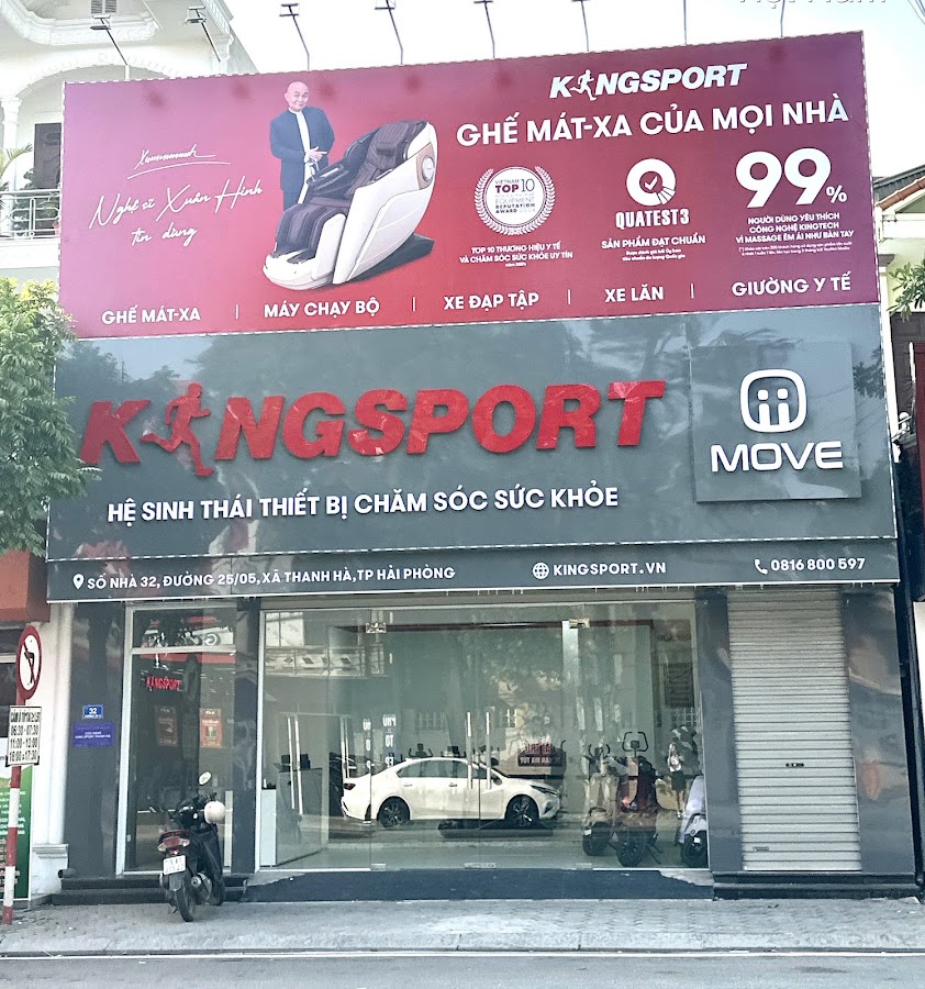 Ghế Massage, Máy Chạy Bộ KingSport Thanh Hà - Hải Dương