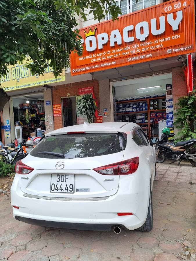 Đại lý ắc quy ô tô - Topacquy cơ sở Hà Đông