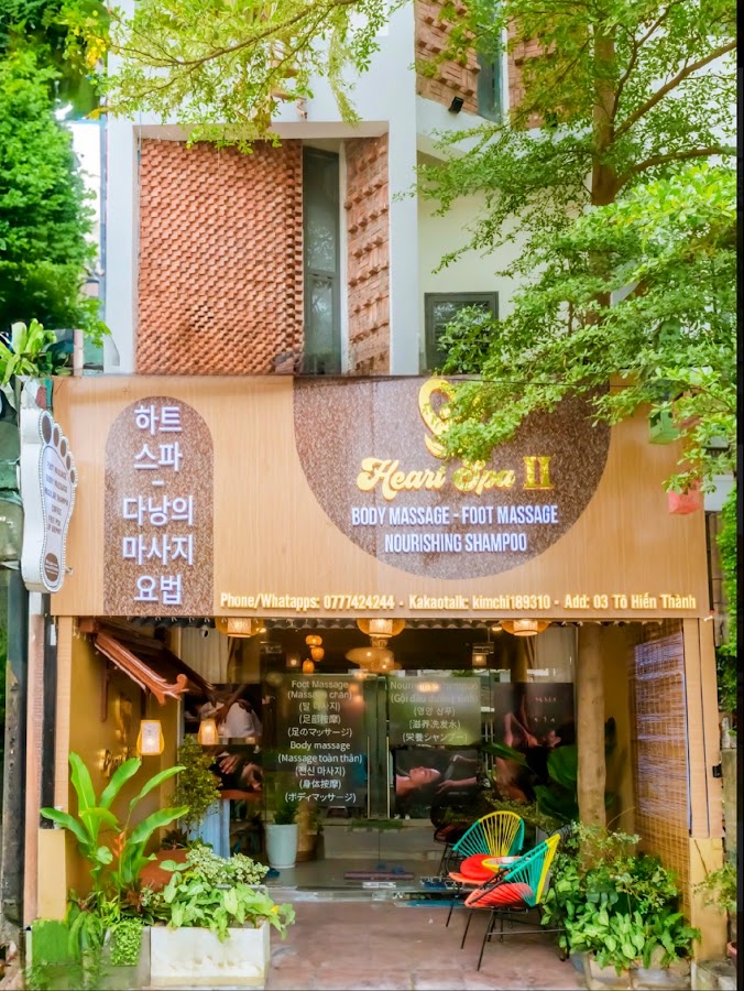 Heart spa 2 ( 아로마 마사지 - 按摩 -マッサージ - massage foot - body - shampoo- thai )
