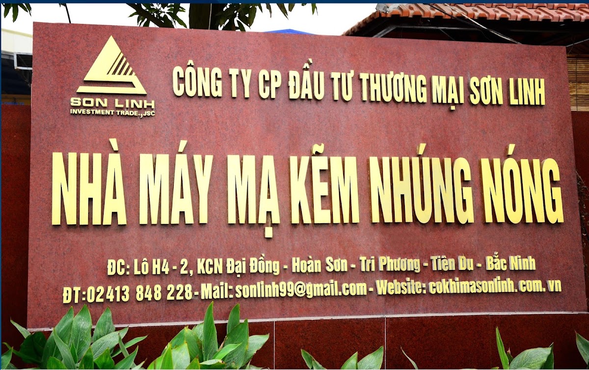 Mạ kẽm nhúng nóng chất lượng cao - Công ty CP ĐT TM Sơn Linh