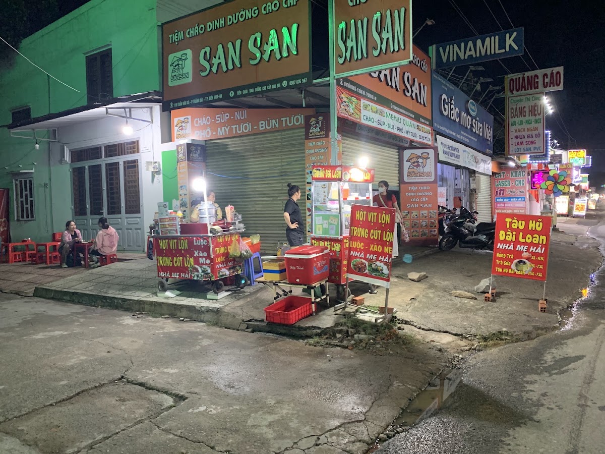 TÀU HỦ ĐÀI LOAN-CANH BÚN-BÚN RIÊU NHÀ MẸ HẢI