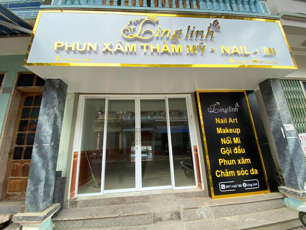 Ling Linh_Phun Xăm Thẩm Mỹ_Nail Art_Nối Mi_Gội Đầu_Chăm Sóc Da
